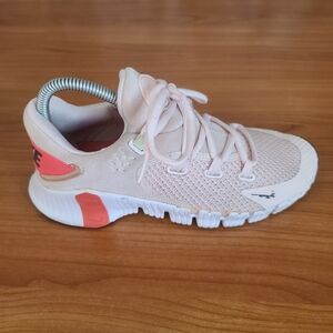 Nike Women's Athletic Shoe - Light Pink with Coral Highlights